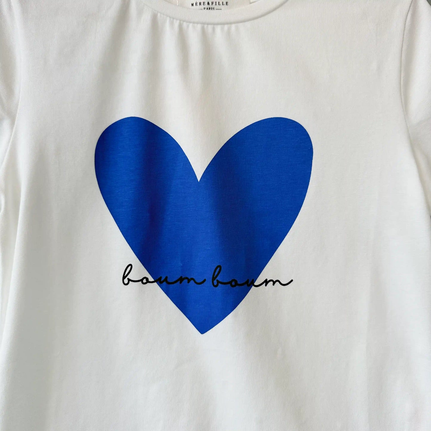 T-shirt Cœur boum boum femme