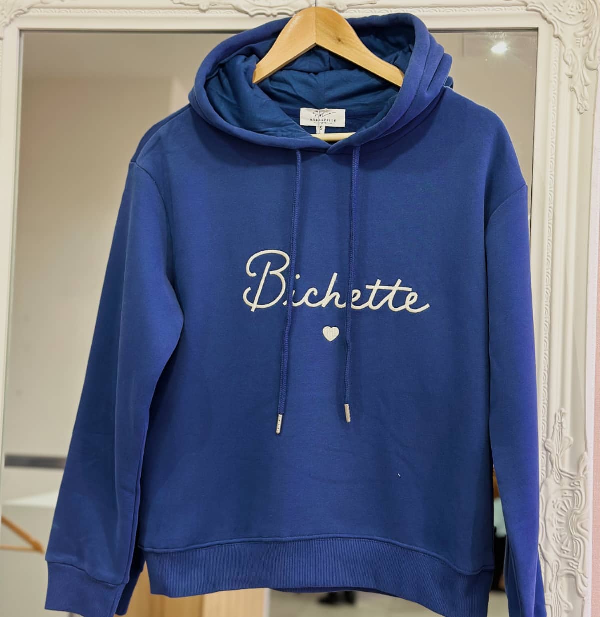 Sweat "Bichette"capuche femme