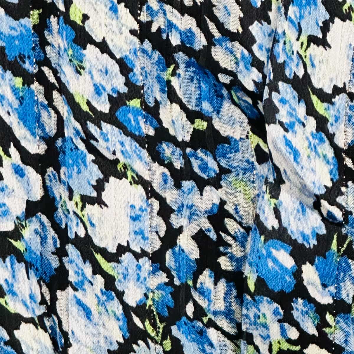 Robe courte imprimé fleurs Bleues enfant