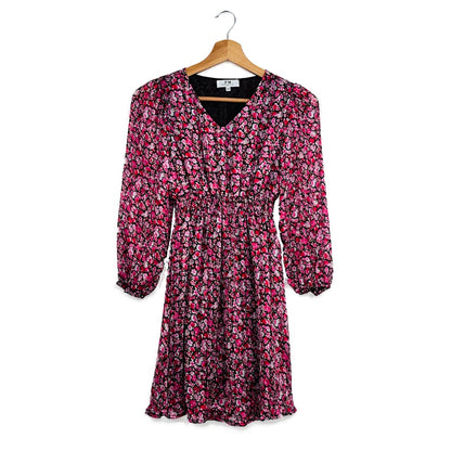 Robe courte imprimé fleurs Roses enfant