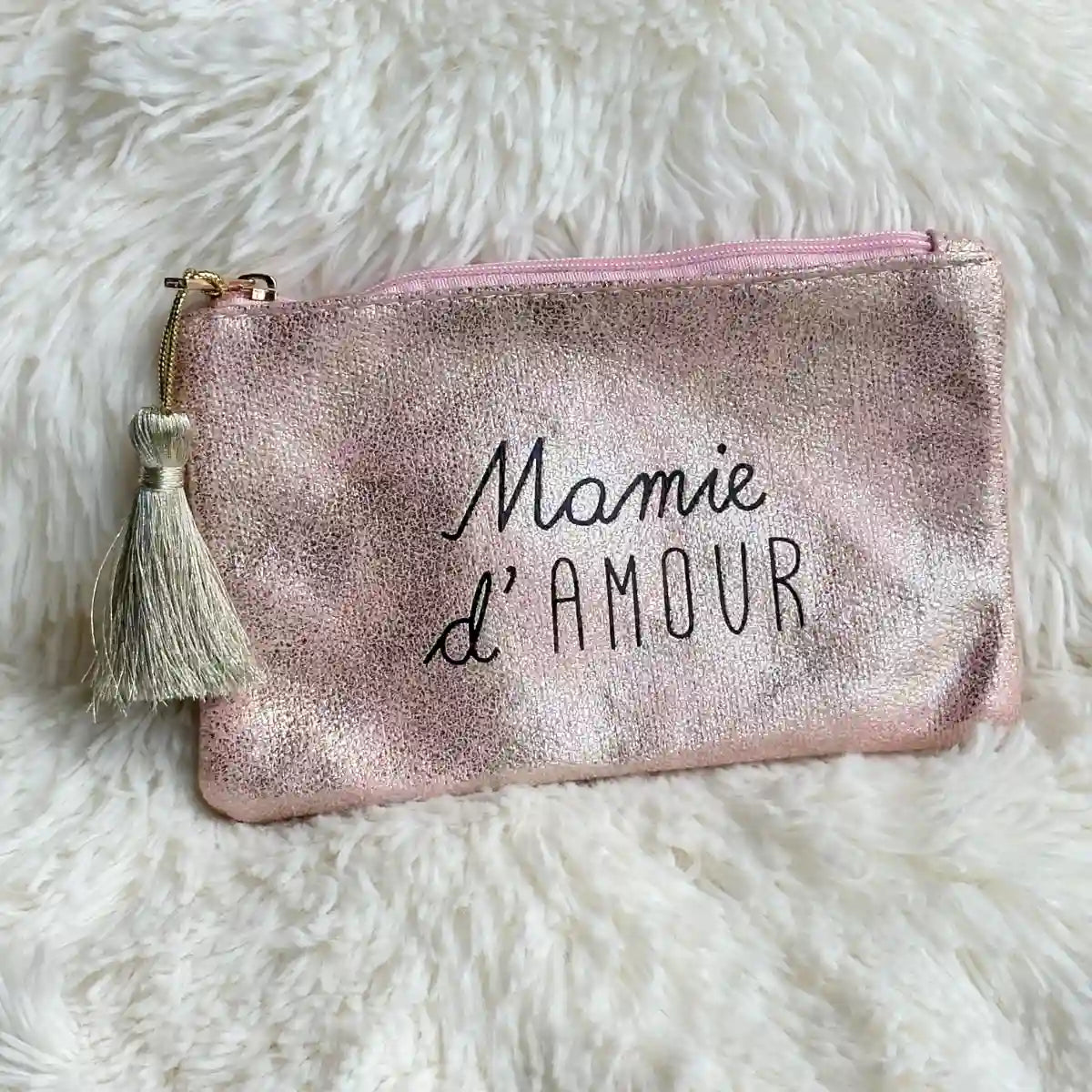 Pochette brillante « Mamie d’amour »